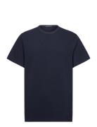 Ottoman Crew T Shirt Tops T-Kortærmet Skjorte Navy French Connection