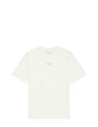 T-Shirts Short Sleeve Tops T-Kortærmet Skjorte Cream Marc O'Polo