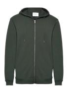 Zip Hoodie Tops Sweatshirts & Hoodies Hoodies Khaki Green Bread & Boxe...