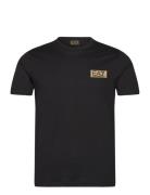 T-Shirt Tops T-Kortærmet Skjorte Black EA7