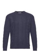 Hco. Guys Sweaters Tops Knitwear Round Necks Navy Hollister