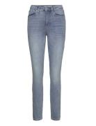 High-Rise Skinny Jeans Bottoms Jeans Skinny Blue Mango