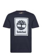 Short Sleeve Tee Designers T-Kortærmet Skjorte Blue Timberland