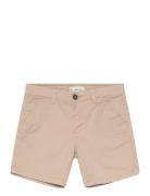 Slim-Fit Chino Cotton Bermuda Shorts Bottoms Shorts Beige Mango