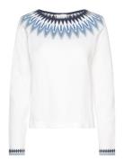 Christina Tops Knitwear Jumpers White Jumperfabriken