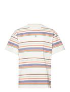 Loose Fit Star Chevron Stripes Ss Tee Sport T-Kortærmet Skjorte White ...