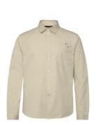 Relaxed Shirt Tops Shirts Casual Beige Roots By Han Kjøbenhavn