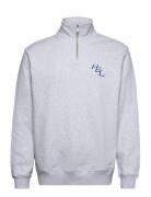 Hel Zip Sweatshirt Tops Sweatshirts & Hoodies Sweatshirts Grey Makia