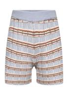 Rib Shorts Bottoms Shorts Blue FUB