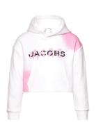 Hooded Sweatshirt Tops Sweatshirts & Hoodies Hoodies White Little Marc...