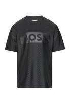 Short Sleeves Tee-Shirt Tops T-Kortærmet Skjorte Black BOSS