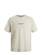 Jorvesterbro Tee Ss Crew Neck Noos Tops T-Kortærmet Skjorte Beige Jack...