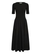 Dagnamaiw Ss Dress Knælang Kjole Black InWear