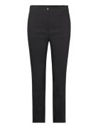 Wa-Smilla 2 Bottoms Trousers Straight Leg Black Wasabiconcept