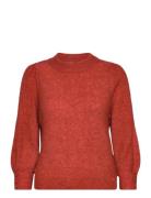 Ihkamara Ms Tops Knitwear Jumpers Red ICHI