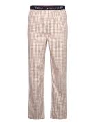 Woven Pant Print Hyggebukser Beige Tommy Hilfiger