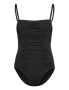 Swimsuit Alba Badedragt Badetøj Black Lindex