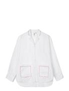 Lollipop Sofie Shirt M/L White Pyjamas Nattøj White Juna