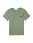 Poitou Ptch Grand Coeur/Gots Designers T-Kortærmet Skjorte Khaki Green...