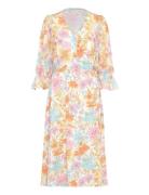 Alicia Dress Knælang Kjole Pink Ida Sjöstedt