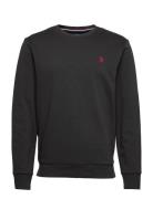 Uspa Sweat O Neck Adler Men Tops Sweatshirts & Hoodies Sweatshirts Bla...