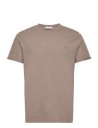 Nørregaard T-Shirt - Seasonal Tops T-Kortærmet Skjorte Beige Les Deux