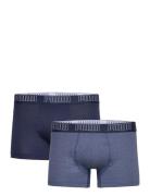 Puma Men Everyday Trunks 2P Boxershorts Navy PUMA