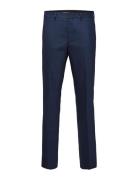 Slhslim-Mylostate Flex Dk Bl Trs B Bottoms Trousers Formal Navy Select...