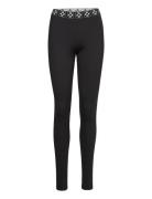 Trousers Bottoms Leggings Black Barbara Kristoffersen By Rosemunde