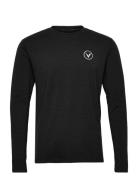 Jokers M L/S Tee Sport T-Langærmet Skjorte Black Virtus