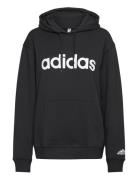 W Lin Ft Hd Sport Sweatshirts & Hoodies Hoodies Black Adidas Sportswea...