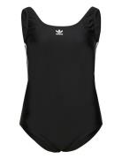 Adicolor 3 Stripes Swimsuit  Sport Swimsuits Black Adidas Performance