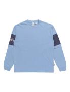 Take Us Back Block Ls Sport T-Langærmet Skjorte Blue Quiksilver