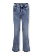 Kogjuicy Wide Leg Dnm Pim560 Bottoms Jeans Wide Jeans Blue Kids Only