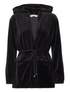 Carola Cardigan Tops Sweatshirts & Hoodies Hoodies Black ODD MOLLY