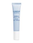 Lumene Nordic Sensitive Rich Eye Cream 15 Ml Øjenpleje Nude LUMENE