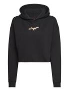 Dephana_1 Tops Sweatshirts & Hoodies Hoodies Black HUGO