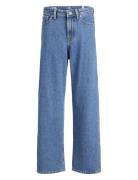 Jjialex Jjoriginal Akm 412 Noos Jnr Bottoms Jeans Wide Jeans Blue Jack...