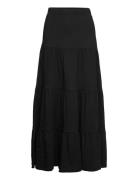 Onlmay Life Maxi Skirt Jrs Lang Nederdel Black ONLY