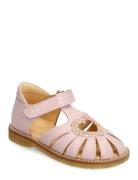 Sandals - Flat - Closed Toe Shoes Summer Shoes Sandals Pink ANGULUS