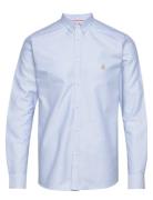 Oliver Oxford Shirt Tops Shirts Business Blue Les Deux