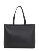 Minimal Monogram Slim Tote34 Shopper Taske Black Calvin Klein