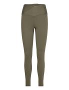 Studio Cross Tights Sport Running-training Tights Khaki Green Björn Bo...