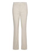 Clarafv 285 Bottoms Trousers Flared Beige FIVEUNITS