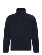 Bowman Pile Half Zip Sport Sweatshirts & Hoodies Sweatshirts Navy Sail...