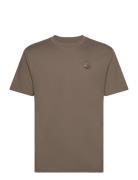 Hco. Guys Knits Tops T-Kortærmet Skjorte Brown Hollister