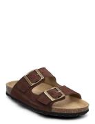 Slipper Flade Sandaler Brown Sofie Schnoor