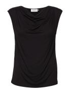 Rwbiarritz Ss Waterfall T-Shirt Tops T-shirts & Tops Sleeveless Black ...