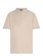 Nlmfagen Ss Polo Tops T-Kortærmet Skjorte Beige LMTD