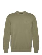 Pullover Long Sleeve Tops Knitwear Round Necks Khaki Green Marc O'Polo